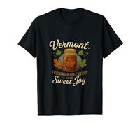 Sirop d'érable du Vermont Local Pride Rustique Fall Graphic T-Shirt