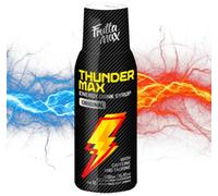 Sirop FruttaMax Boisson Énergisante - Sirop pétillant caféiné, faible en sucre | Compatible avec machine à soda, idéal pour un mode de vie actif 500 ml - ThunderMax