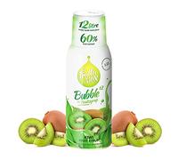 Sirop FruttaMax Kiwi | Moins de sucre | 60% de concentré de fruits réels | Compatible avec machine à soda 500 ml