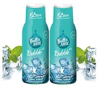 Sirop FruttaMax Tonic - Boisson amère à mélanger, faible en sucre | Idéal pour Gin Tonic, machines à soda et cocktails | 2 x 500 ml