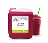 Sirop glacé Slush - Concentré 1:5 - Bidon de 5 litres - Sans glycérine - Convient pour machine à granité Ninja - Qualité supérieure directement du fabricant
