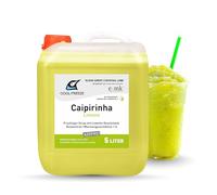 Sirop glacé Slush I Caipirinha Limone I Cocktailline I 5 l I Sans alcool I Sans azo-glycérine | Pour machine à granité Ninja | Qualité supérieure directement du fabricant
