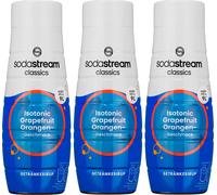 Sirop isotonique SodaStream 3x440ml pamplemousse orange sirop pour boissons