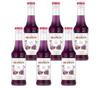 Sirop Monin Saveur Violette - 6 bouteilles de 25 cl