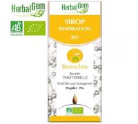 Herbalgem Sirop De La Respiration Voies Respiratoires Bio 250ml
