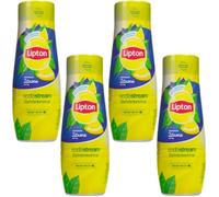 Sirop pour SodaStream - Lipton - Ice Tea Citron 440 ml - Pack 4 pièces - Boisson rafraîchissante maison
