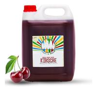 Sirop Rainbow Slush SANS AZO | goût cerise | Concentré pour machines à neige fondante Slushy Maker machines à glace boissons 1:5