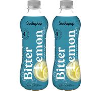 Sirop Sodapop Bitter Lemon Bar Edition 2x500ml boisson cocktail végétalienne