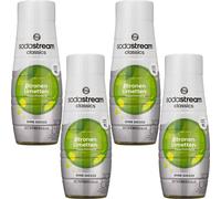 Sirop SodaStream Citron Lime 440ml Pack de 4 concentrés de sirop pour boissons