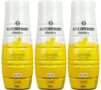 Sirop SodaStream Lemon 3x440ml sans sucre Sirop pour boissons au citron