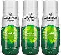 Sirop Sodastream Mojito sans alcool, 440 ml, 3 pièces