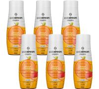Sirop Sodastream Orange Mangue 6x440ml sans sucre avec vitamines E B3 B6 D