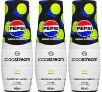 Sirop Sodastream Pepsi MAX Lime concentré 3x440ml à teneur réduite en sucre