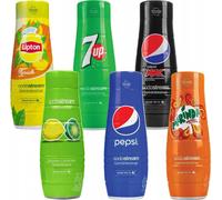 Sirop Sodastream Pepsi Mirinda 7UP Lipton , 440 ml, 6 pièces