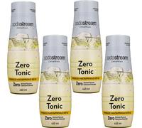 Sirop SodaStream Tonic Zero 440ml, 4 pièces