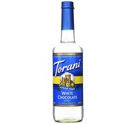 Sirop Torani sucre blanc au chocolat 750ml gratuit
