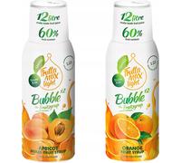 Sirops Fruttamax Abricot clair orange clair , 500 ml, 2 pièces