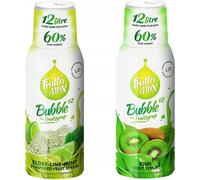 Sirops Fruttamax Citron vert menthe sans kiwi, 500 ml, 2 pièces