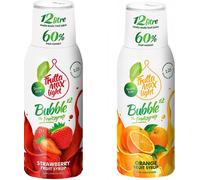 Sirops Fruttamax Fraise Light Orange Light, 500ml, 2 pièces