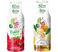 Sirops Fruttamax Framboise Léger Radler Citron , 500 ml, 2 pièces