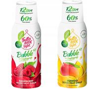 Sirops Fruttamax Framboise Light Mangue Light , 500 ml, 2 pièces