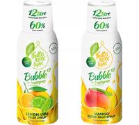 Sirops Fruttamax Lemon Lime Light Mango , 500 ml, 2 pièces