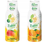 Sirops Fruttamax Mangue Orange Light , 500 ml, 2 pièces