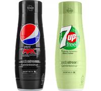 Sirops pour Sodastream Pepsi Max et 7UP Zero