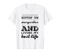 Sirotez des margaritas et vivez ma meilleure vie Cinco de Mayo T-Shirt