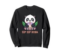 Sirotez Le thé Boba Cute Panda Sweatshirt