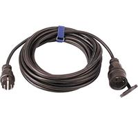 SIROX® Rallonge H07RN-F 3 G 1,5 mm2 avec couvercle sur la bande Couleur du câble Noir Longueur 10 m