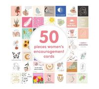 Sirseon Cartes encourageantes, cartes de notes de motivation - 50 billets avec des citations inspirantes d"encouragement,Cartes avec des citations inspirantes, cartes positives, cartes de gentillesse
