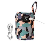 Sirseon Chauffe-biberon de voyage, chauffe-biberon USB pour voyage - Bouteille chauffante USB,Gardien de chaleur pour boissons au lait à chauffage rapide, pour les voyages, le camping et les achats en