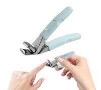 Sirseon Coupe-ongles pour hommes, Coupe-ongles professionnels,Coupe-ongles en acier inoxydable à ouverture large | Outils à ongles Coupe-ongles pour ongles à tête coudée