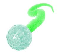 Sirseon Jouet de ver pour Chat, Balle Gonflable avec Queue, Jouets pour Chats, Jouet interactif pour Chats avec Queue