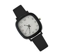 Sirseon Montre infirmière, Montre-Bracelet, pour étudiant en Soins Infirmiers, numéro carré Lady Silicone Band Accessoires de Bijoux Lire Facilement pour Les Adolescents et Les étudiants, Blanc,