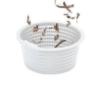 Sirseon Panier de Skimmer pour Piscine encastrée, Panier de Skimmer de Piscine, Panier de Filtration, Skimmer de Piscine encastré dans Le Sol, Panier de Rechange pour Piscine