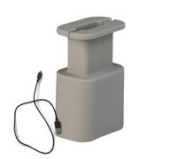 Sirseon Protecteur de chargeur en silicone avec gaine de câble - Housse en silicone pour adaptateur secteur - Housse adaptateur en silicone pour chargeur, Gris, Consulte la descripción, Voir