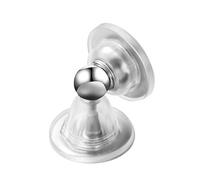 Sirseon Protecteur mural avec butées de porte, bouchon de porte avec ventouse - Butées de porte ferrures pour meubles, butées de porte magnétiques, butées de porte pour sol, sans perçage pour mur