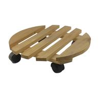 Sirseon Support pour installations de laminage, Roues pour Supports pour | Table rotative pour Fleurs - Porte- pour Charges avec Roues à 360°, Support pour en Bois pour