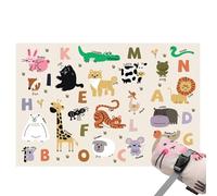 Sirseon Tapis de plage sans sable, imperméable, couverture de plage mignonne, grand tapis de pique-nique résistant au sable avec impression d'animaux, tapis de plage pliable