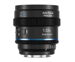 SIRUI 20mm T1.8 1,33X Objectif Anamorphique Autofocus, APS-C/S35, Idéal Portrait, vlogging, Cinéma, Grand Angle Focale Fixe pour Montures Z, Z30, Z5, Z6III, Z7III, ZF, Z9, Z8 (Neutral Flare)