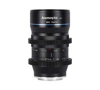 SIRUI 35 mm APS-C 1,33X Objectif cinéma anamorphique avec Adaptateur EF-M pour M50, M200, M6 & GH5, BMPCC, Monture MFT Originale et Anneau d'adaptation EF-M (SR35M+EF-M, Pas Monture EF)