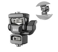 Sirui AM-MT02 Support de moniteur de caméra avec broches de localisation rétractables de 9,5 mm, support de moniteur de terrain pivotant et inclinable avec broche anti-torsion pour écrans de 5" et 7"