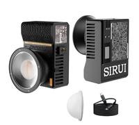 SIRUI C60X 60W Lampe Vidéo COB avec Batterie Intégrée de 15000 mAh et Charge Rapide Type-C PD, 0,53 kg Ultralégère et Portable, Bicolore 2800K-6500K, CRI 96+, 13000 Lux@1m, Contrôle par Application