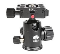 Sirui G-10X Rotule Pro Version en Aluminium 29 mm, 300 g, Charge Max. 18 kg, avec Plateau Rapide caoutchouté TY-50X (Noir)