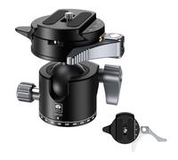 SIRUI GH30 tête de trépied avec Plateau Rapide de Type Arca, tête panoramique sphérique en métal pour Appareil Photo avec Filetage de 6,35 mm et 0,95 cm