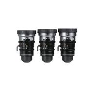 SIRUI IronStar T1.9 1.5X Ensemble d'objectifs cinéma anamorphiques Cine 35 mm, 40 mm, 60 mm avec monture PL native, monture EF interchangeable, fusée neutre