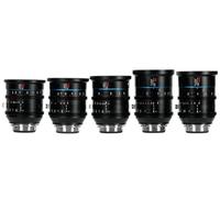 SIRUI Jupiter Macro T2 Full Frame Cine Prime Objectif Set (24 mm, 35 mm, 50 mm, 75 mm et 100 mm) pour appareils Photo à Monture PL