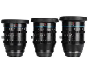 SIRUI Jupiter Set de 3 Ojectifs (24mm, 35mm, 50mm) Monture EF